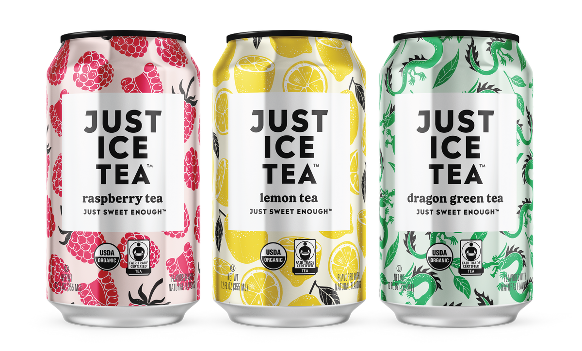 JUST ICE TEA™ Launches Line of Organic, Fair-Trade Tea in Cans 