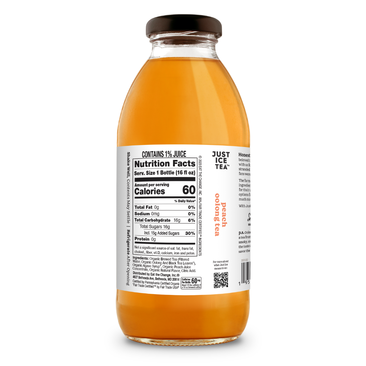 Ojuページ peach oolong tea – Just Ice Tea